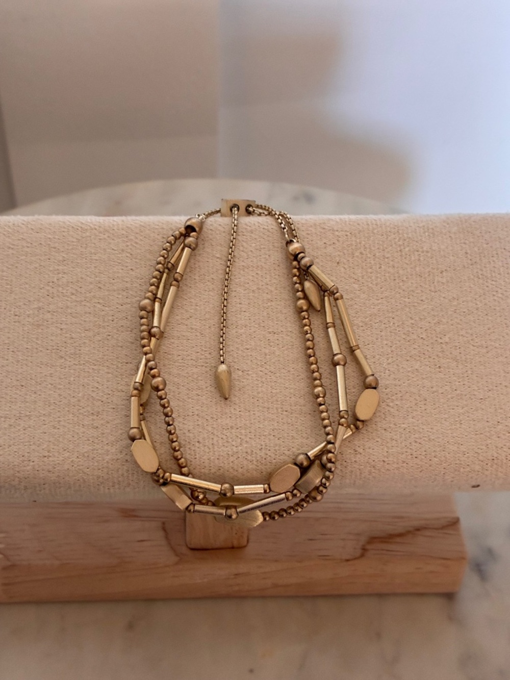 Kendra Scott gold Chantal bracelet